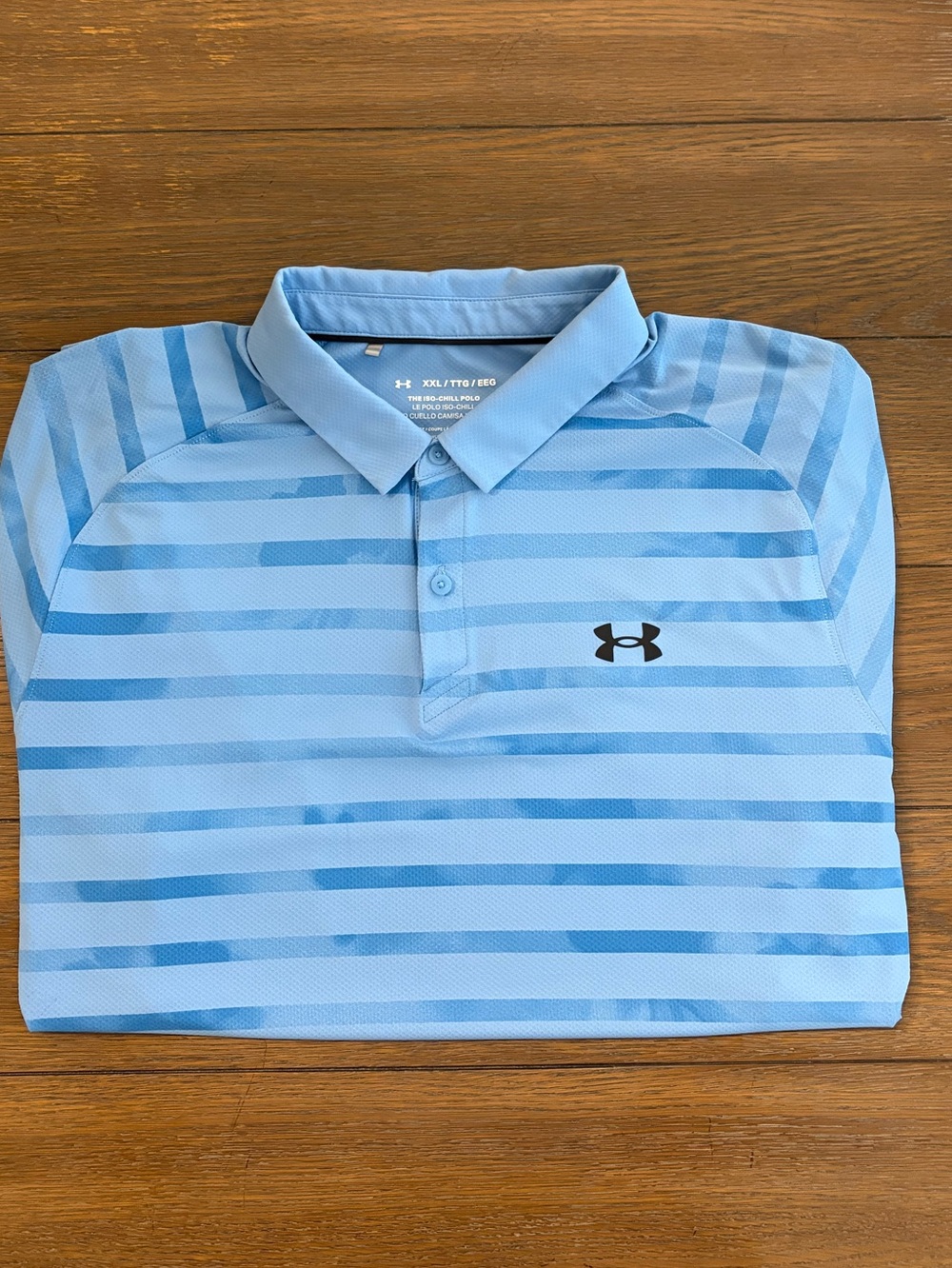 Under Armour Blue Men's Polo Size XXL